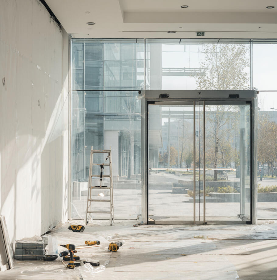 Automatic Swinging Door